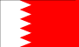Bahrein Flagge