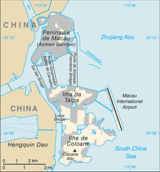 Macau Karte China