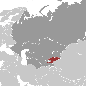 Kirgisistan Lage Asien