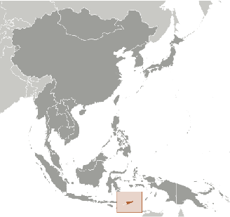 Osttimor Lage Asien